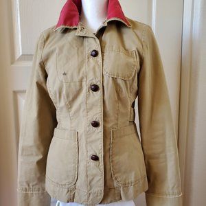 G1 Outdoor Goods Anthropologie Tan Utility Jacket Size Small